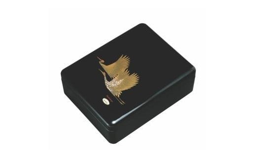 紀州漆器 新丸型文庫DX 黒 雅鶴【YG339】和歌山県上富田町36000衣類・装飾品・工芸品その他 装飾品・工芸品