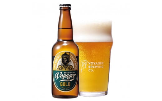 田辺市唯一のクラフトビール  GOLD(アルコール度数5.5%)330ml×12本 / 田辺市 クラフトビール 地ビール 瓶ビール 地酒 ボイジャーブルーイング セット 父の日 ギフト プレゼント 贈り物【bbi00
