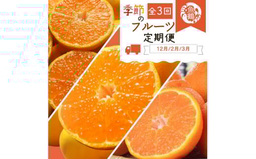 【全3回】紀州和歌山産旬のフルーツ定期便 (田村みかん・はるみ・不知火)【tkb376】和歌山県すさみ町50000果物・フルーツみかん・柑橘類