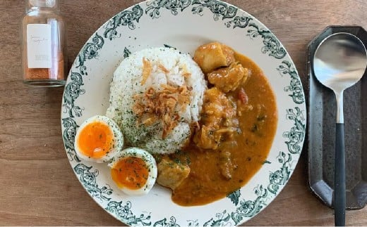 バターチキンカレー スパイス キット 4人分 セット (42g×1個) / レシピ付き バターチキン カレー 手作り 簡単調理 セット 北海道 北広島市 常温北海道北広島市6000調味料・油