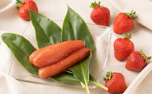 あまおう&ふくや 味の明太子 290g セット 苺 いちご イチゴ めんたいこ セット【2025年12月上旬〜2026年3月下旬発送予定】福岡県太宰府市23000果物・フルーツいちご