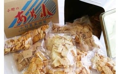 訳ありおかき増量袋入り箱詰め(13袋)【1601996】奈良県斑鳩町10000菓子・スイーツ煎餅・おかき