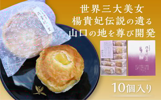 E079 楊貴妃の里(パイ饅頭)山口県山口市7000菓子・スイーツ饅頭・羊羹・大福