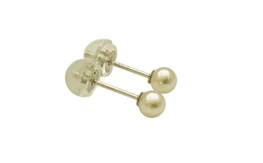1731 アコヤ真珠3.5mm K14WG スタッドピアス アコヤ真珠 3.5mm K14WG スタッドピアス パールピアス 真珠ピアス ホワイトゴールド  ベビーパール 小ぶり 上品 フォーマル カジュアル 冠婚葬祭