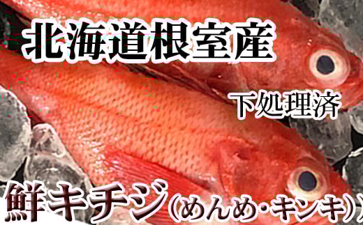 C-30070【年内配送可】 【北海道根室産】キチジ(キンキ・めんめ)×3〜5尾(下処理済)北海道根室市29000魚介・海産物貝類