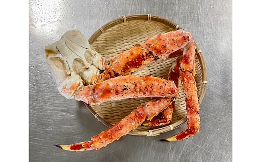 C-89009【年内配送可】 【北海道根室産】冷凍タラバガニ足1kg北海道根室市29000魚介・海産物カニ