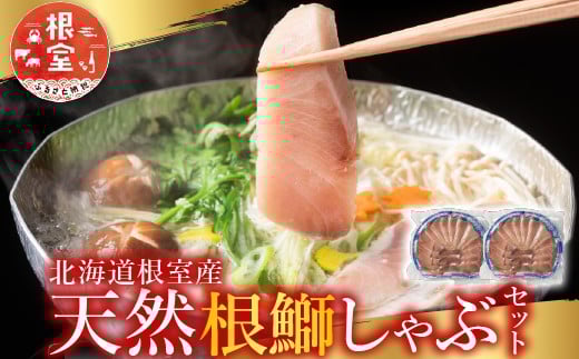 A-42126【12/21まで年内配送】 【北海道根室産】天然根鰤しゃぶセット北海道根室市14000魚介・海産物貝類