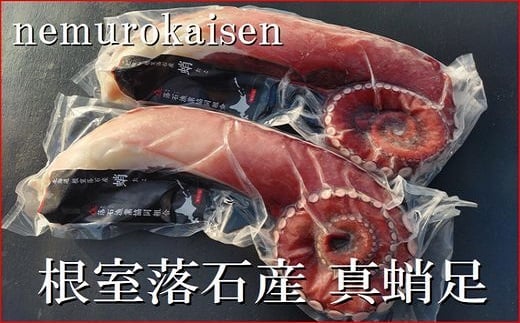 C-57045【年内配送可】 【北海道根室産】刺身用真だこ足800g〜1.2kg前後×2本北海道根室市29000魚介・海産物イカ・タコ・ウニ