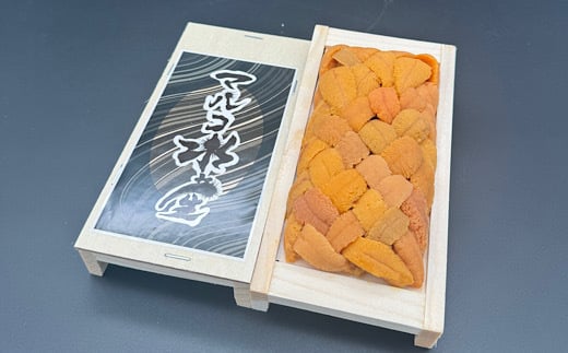 B-89009【年内配送可】 エゾバフンウニ(黄色・赤)並べ詰め100g×1折北海道根室市23000魚介・海産物イカ・タコ・ウニ