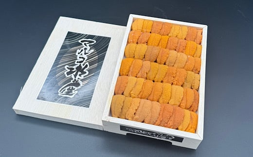 D-89005【年内配送可】 エゾバフンウニ(黄色・赤)並べ詰め250g×1折北海道根室市58000魚介・海産物イカ・タコ・ウニ
