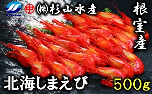 A-75006【年内配送可】 【北海道根室産】北海しまえび500g×1P北海道根室市14000魚介・海産物エビ