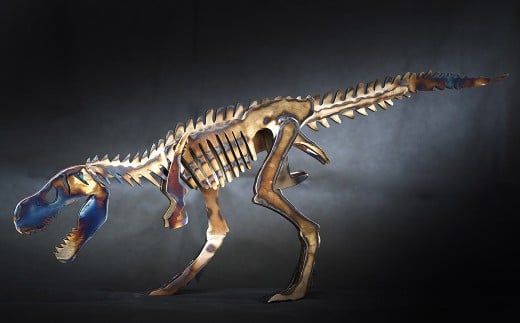 恐竜 鉄製 オブジェ ティラノサウルス M model【恐竜 オブジェ 模型 インテリア 飾り 鉄 岡山県 倉敷市 おすすめ 人気】岡山県倉敷市437500衣類・装飾品・工芸品その他 装飾品・工芸品