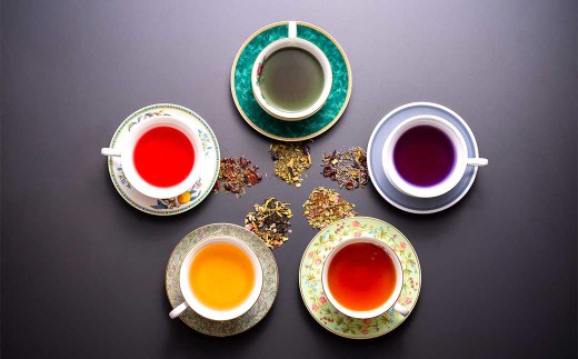 JAZZ&TEA(ジャズアンドティー )ブレンドティー5種類詰め合わせ 15パック入り【香料・着色料不使用】【ティーバッグ・小包装】【紅茶 ブレンドティー ティー 詰め合わせ 岡山県 倉敷市 お