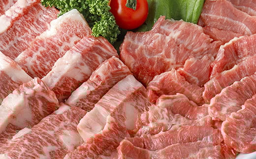 あか牛 2種 もも カルビ 食べ比べ セット 計400g 焼肉 和牛 国産 もも肉熊本県高森町15000肉牛肉