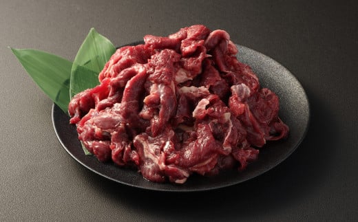 【3ヶ月定期便】馬スジ 1kg(500g×2パック) 馬肉 お肉 肉 熊本 高森町 冷凍熊本県高森町36000肉ジビエ