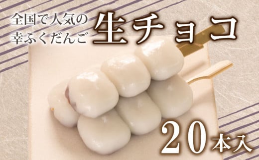 だんご 団子 生チョコ 20本 セット 大容量 冷凍 スイーツ 和 菓子 生菓子 お菓子 お茶 おやつ チョコ山口県下関市13000菓子・スイーツその他 洋菓子