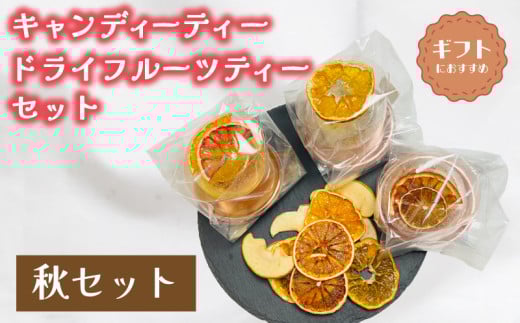 紅茶 セット 選べる 季節 秋 キャンディー ティー フルーツティ ( ドライフルーツ りんご みかん オレンジ フルーツ 果物 くだもの 紅茶 詰め合わせ ギフト プレゼント ドリンク 飲料 飲み物