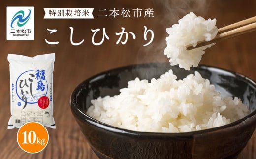 令和7年産 こしひかり10kg 米 精米 コシヒカリ 10kg 特別栽培 お米 こめ おすすめ お中元 お歳暮 ギフト 二本松市 ふくしま 福島県 【株式会社あだたら米】福島県二本松市32000米・パン白米