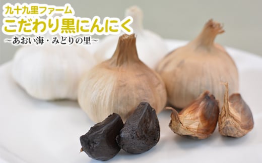 九十九里ファームこだわり黒にんにく〜あおい海・みどりの里〜 / 熟成 ニンニク 甘み 千葉県千葉県匝瑳市12000野菜・きのこ