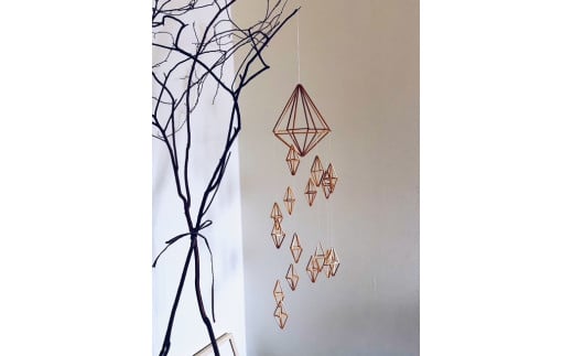 F5 スパイラルのヒンメリ(わら製のオーナメント)広島県府中町31000衣類・装飾品・工芸品その他 装飾品・工芸品