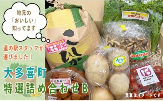 T02031 道の駅たけゆらの里おおたき特選詰め合わせB千葉県大多喜町22000野菜・きのこその他 野菜