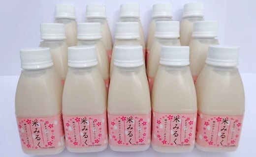48-A15A甘酒ドリンク「米みるく」160ml 15本セット新潟県長岡市11000お茶・飲料果汁・野菜飲料