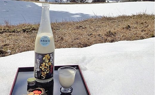 12-03A栃尾どぶろく「雪中壱乃界」蒸米仕込新潟県長岡市9000酒・アルコール日本酒