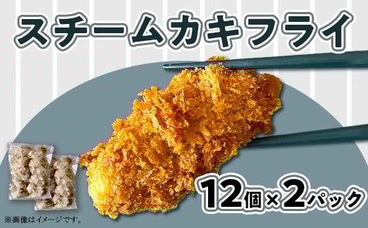 H7-A5スチームカキフライセット 12個×2パック新潟県長岡市13000魚介・海産物貝類