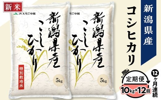 75-7N10ZA【12ヶ月連続お届け】新潟県長岡産コシヒカリ10kg(特別栽培米)【2025年10月中旬発送開始】新潟県長岡市372000米・パン白米