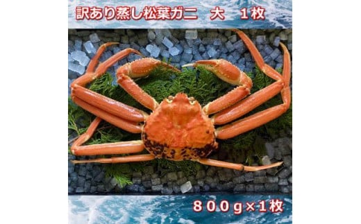 【先行予約】訳あり蒸しご自宅用松葉ガニ 大 1枚 800〜940g前後MK12|国産 訳あり ズワイガニ 松葉ガニ カニ 蟹 かに ボイル カニ鍋 かに鍋 鍋 かにしゃぶ かにみそ 期間限定  鳥取県 三