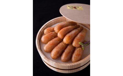 「食品添加物不使用」極み明太子 檜樽入(600g)福岡県大任町37000魚介・海産物明太子・その他魚卵