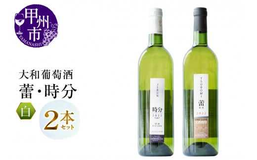 大和葡萄酒が贈る『蕾』『時分』甲州ワイン飲み比べ2本セット(MG)B16-650山梨県甲州市20000酒・アルコールワイン