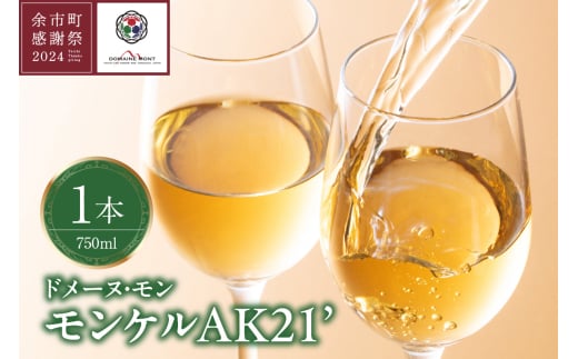 【余市町感謝祭2024】lot46 ドメーヌモン「モンケルAK 2021」ワイン北海道余市町27000酒・アルコールワイン