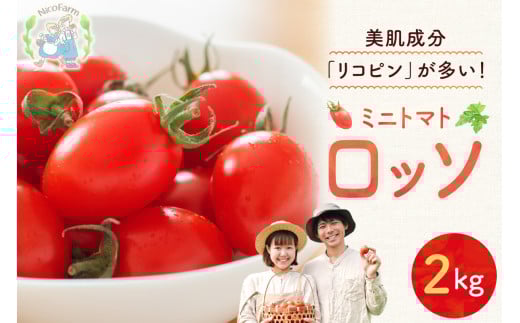 【先行予約:2026年7月下旬頃より発送】NicoFarm Nicoロッソ(ミニトマト)2Kg北海道余市町10000野菜・きのこトマト