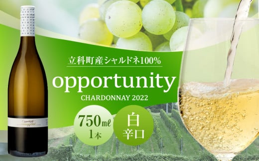 白ワイン ”opportunity” (2022年)長野県立科町16500酒・アルコールワイン