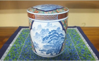 永遠の壷(骨壺・鳳凰山水)神田陶器店 骨つぼ 終活 こつつぼ 故人 供養 A170-6佐賀県有田町170000衣類・装飾品・工芸品その他 装飾品・工芸品