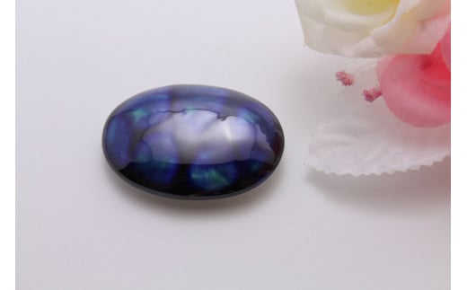 帯留め 釉彩るりブルー 有田焼アクセサリー二宮閑山 和装小物 着物小物 おしゃれ おびどめ A12-229佐賀県有田町12000衣類・装飾品・工芸品アクセサリー