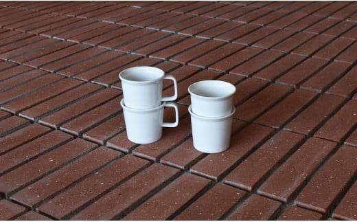 1616/ TY Coffee Cup White 4個セット【1616/arita japan】有田焼 食器 カップ コーヒーカップ ホワイト シンプル A30-592佐賀県有田町30000雑貨・日用品食器・グラス