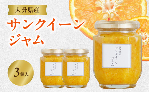 サンクイーンジャム 140g×3個 大分県産 サンクイーン ジャム 柑橘 みかん みかんジャム フルーツ フルーツジャム 大分特産 セミノール K09001大分県大分市9000鍋セット・総菜・加工食品ジャム