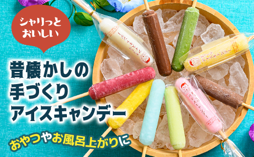 日下食品 昔懐かしい手づくりアイスキャンデー 20本【09160】宮城県白石市14000菓子・スイーツアイス・ジェラート
