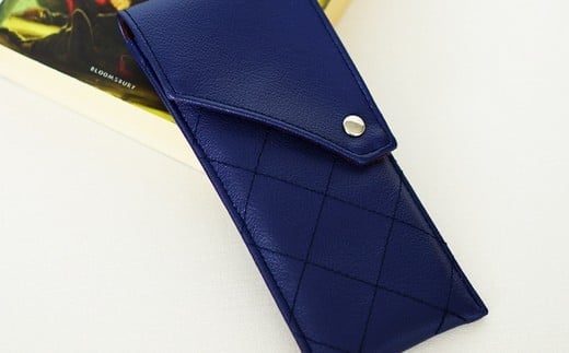 No.221-08 上質な日本製メガネケース「KAGULA」 Lサイズ(ネイビー) / 雑貨 日用品 めがね 千葉県千葉県野田市10000衣類・装飾品・工芸品その他 装飾品・工芸品