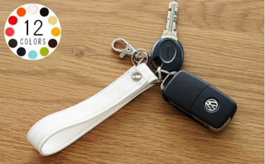 No.228-24 PVCレザーキーリング「KEYDA」2個セット Mサイズ(オレンジ) / 雑貨 日用品 鍵 千葉県千葉県野田市12000衣類・装飾品・工芸品その他 装飾品・工芸品