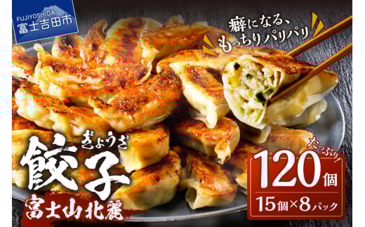 こだわりつづけた無敵味!富士山北麓餃子120個! 餃子 ぎょうざ 冷凍餃子 小分け 冷凍 山梨 富士吉田山梨県富士吉田市10000肉その他 肉