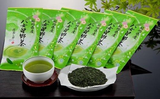 W26-11 八女星野 深蒸し茶(6本詰め)福岡県福智町22000お茶・飲料お茶