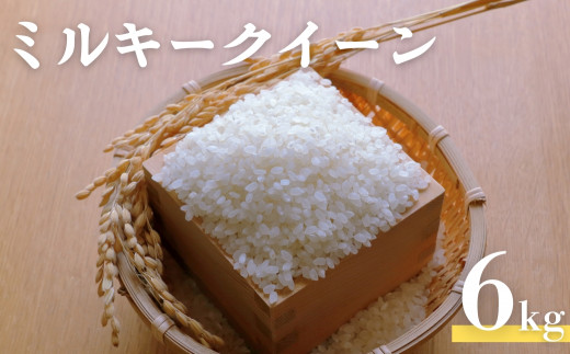 令和7年度産ミルキークイーン 6kg 希少米 米問屋直送 注文後に精米愛知県田原市23000米・パン白米