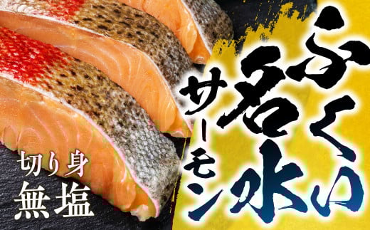 ふくい名水サーモン 切身 無塩 サーモン 鮭 トラウトサーモン さけ しゃけ サケ シャケ おかず 弁当 魚 焼き魚 焼鮭 ムニエル フライ 鮭フライ 魚介類 冷凍 真空 切り身 愛知県 田原市 渥美半
