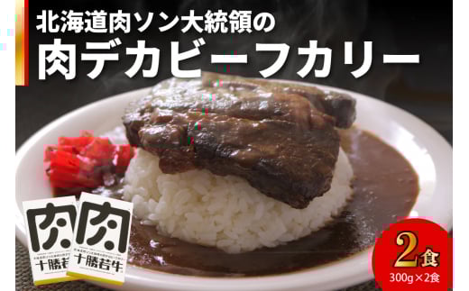北海道肉ソン大統領の肉デカビーフカリー_S003-0011北海道清水町15000鍋セット・総菜・加工食品総菜