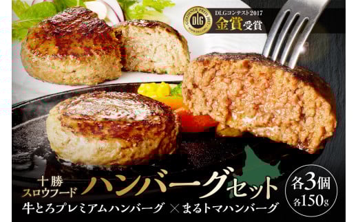 【北海道産牛肉100%】十勝スロウフード の 冷凍ハンバーグセット! 冷凍 トマト ハンバーグ 夕飯 おかずに 簡単調理 焼くだけ_S006-0182北海道清水町20000肉牛肉