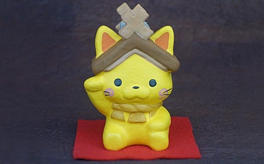 山陰浜田の伝統芸技術で作られた「しまねっこ招き猫」 縁起物 記念品 インテリア 【013_1522】島根県浜田市14000衣類・装飾品・工芸品その他 装飾品・工芸品