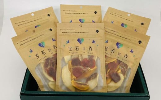 浜田市特産セミドライミックス”宝石の森”(55g×6袋) ドライフルーツ セミドライ ミックス 柿 いちじく 梨 トマト 6袋 セット 小分け 個包装 【032_2079】島根県浜田市23000果物・フルーツそ